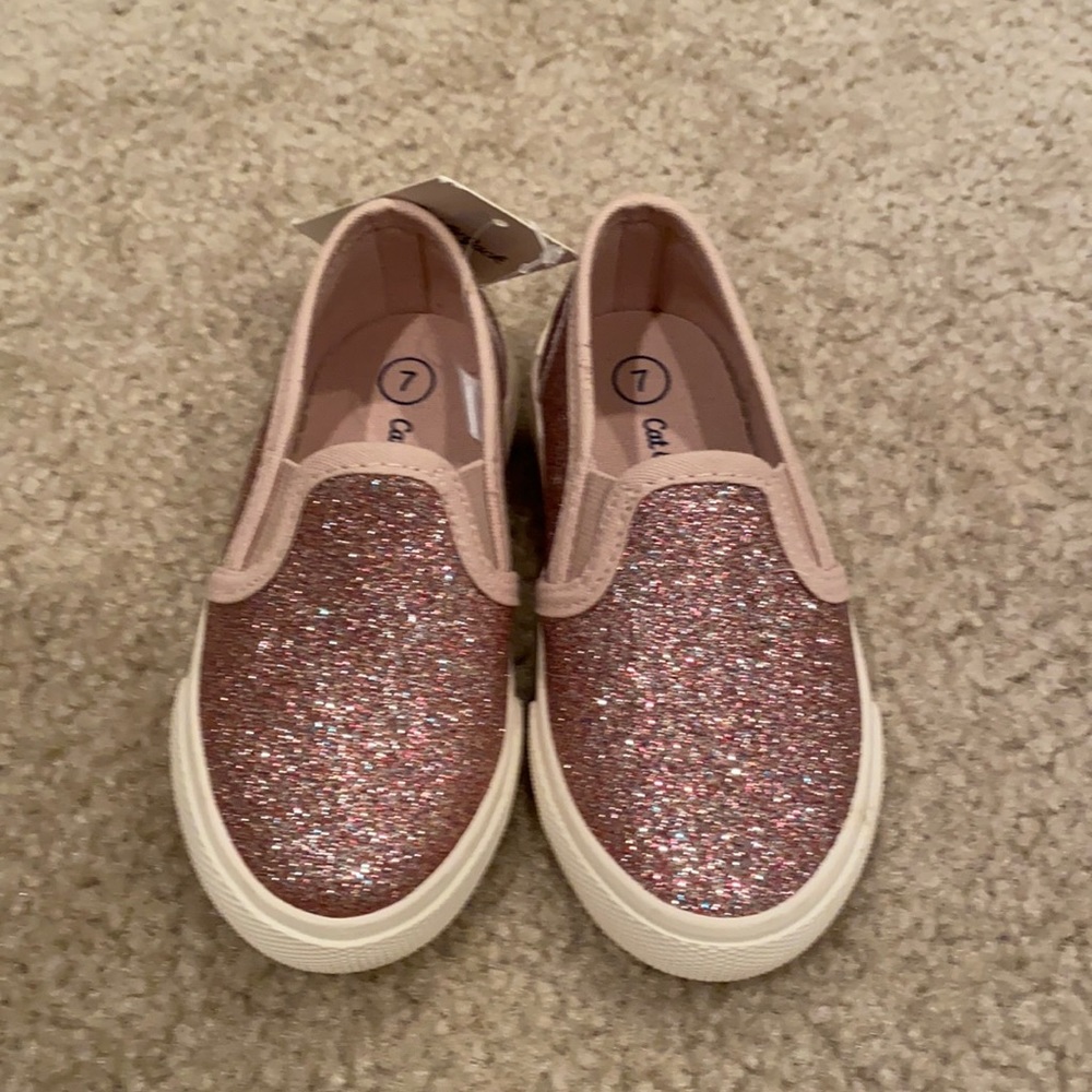 Cat and jack slip on sneakers toddler girl